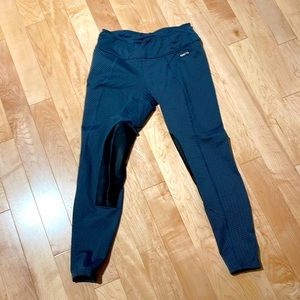 Kerrits fleece lined knee patch riding tights